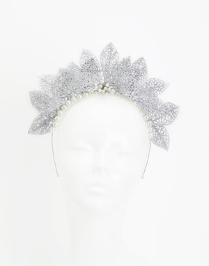 Silver Pearl Crown